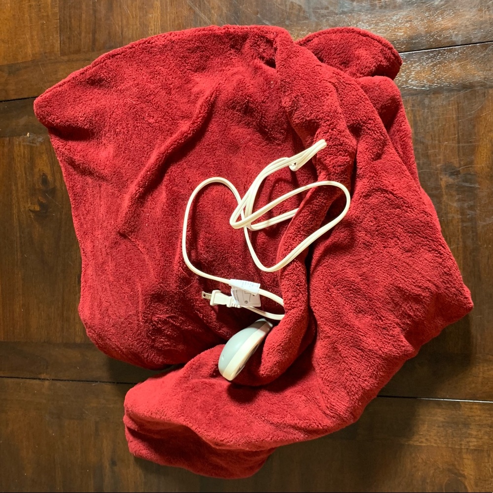 heating blanket.